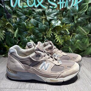New Balance 991 Women Suede Brown Size 8 B Sneaker Shoes
